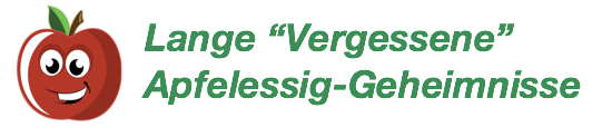 Lange vergessene Apfelessig Tipps